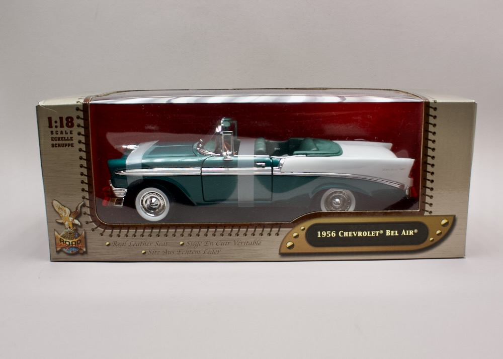 Chevrolet Bel Air 1956 1:18 Yat Ming (Real Leather Seats) v originálním balení