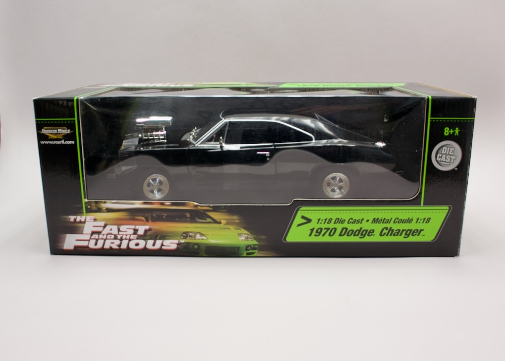 Dodge Charger 1970 Fast & Furious 1:18 Joy Ride Ertl 33025 – zapáskovaný, nevybalený model