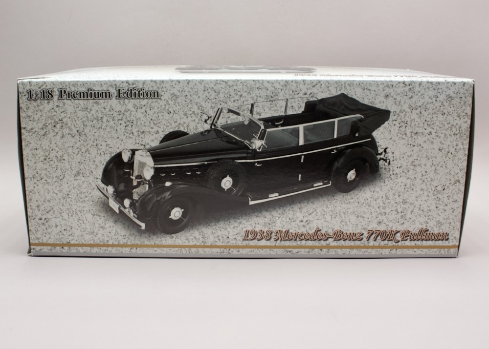 Mercedes-Benz 770K Pullman Cabriolet 1938 1:18 Premium Edition Signature Models 18135 – neotevřený sběratelský model
