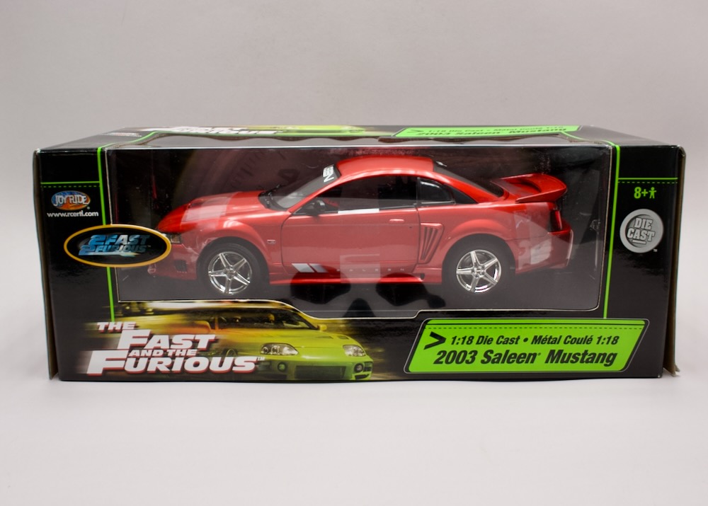 Saleen Mustang 2003 Fast & Furious 1:18 Joy Ride 33682 – zapáskovaný, nevybalený