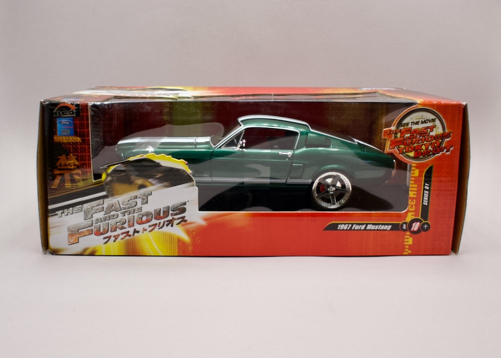 Ford Mustang 1967 Fast & Furious Tokyo Drift (10) 1:18 Joy Ride 53611A – zapáskovaný, nevybalený