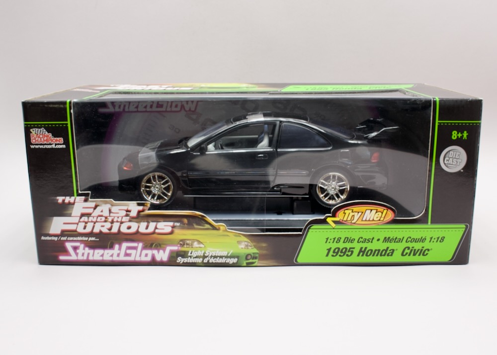 Honda Civic 1995 Fast & Furious StreetGlow podsvícení 1:18 Joy Ride 33545 – zapáskovaný, nevystavený