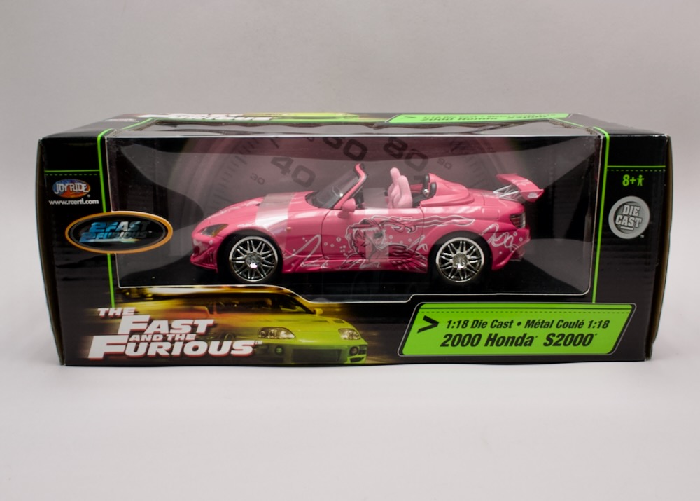 Honda S2000 2000 Fast & Furious 1:18 Joy Ride 33973 – zapáskovaný, nevybalený