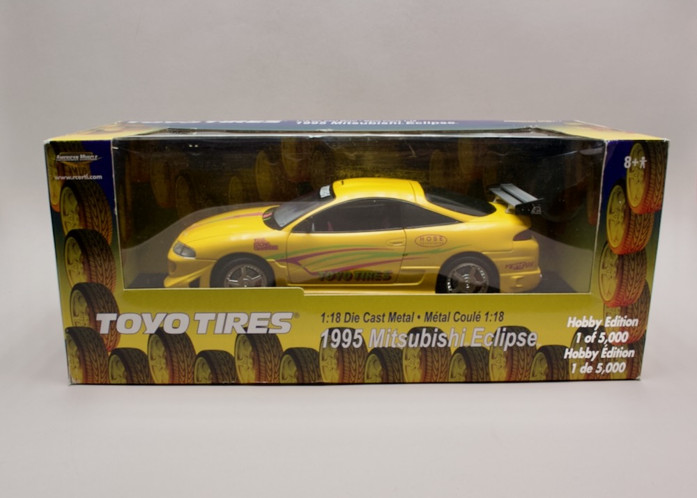 Mitsubishi Eclipse 1995 Toyo Tires Hobby Edition 1 of 5000 v originální krabici