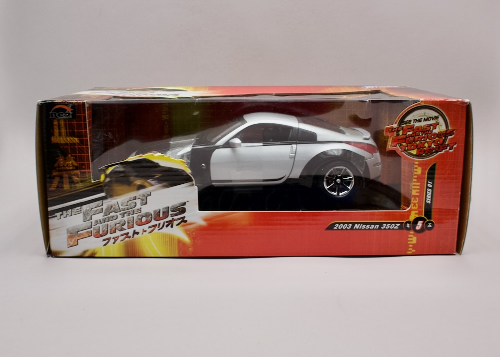 Nissan 350Z 2003 Fast & Furious Tokyo Drift (5) 1:18 Joy Ride 53608A – zapáskovaný, nevybalený