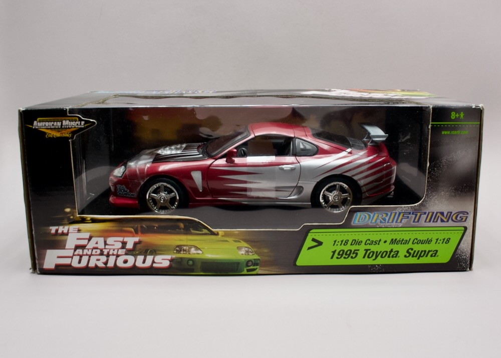 Toyota Supra 1995 Drifting Fast & Furious 1:18 Joy Ride 33708 – zapáskovaná, nevybalená