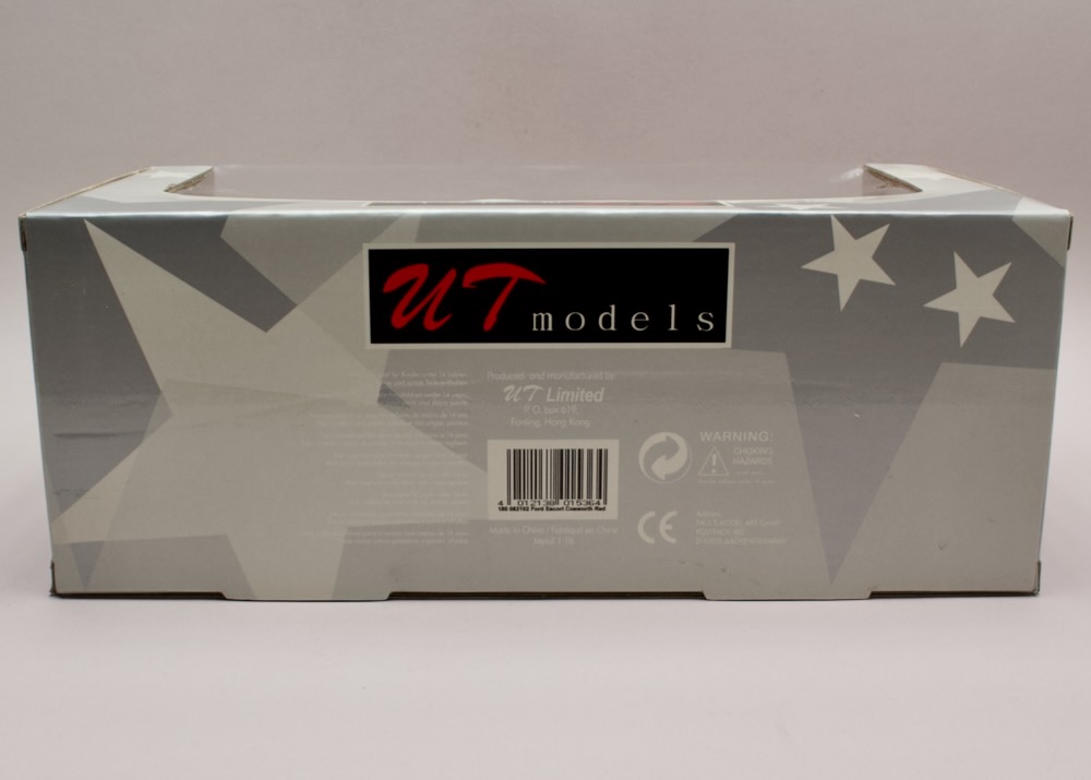 Ford Escort RS Cosworth UT Models 1:18 červený v originálním balení