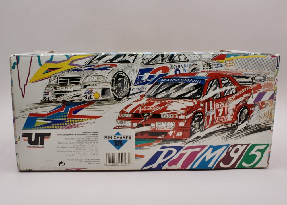 Zadní strana krabice modelu Mercedes-Benz C-Klasse DTM Zakspeed UT Models 180953306